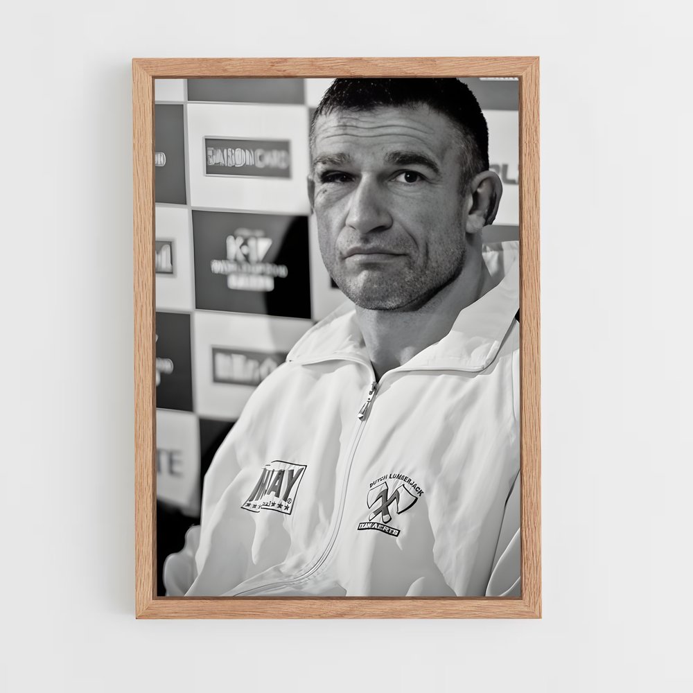 Poster Peter aerts pris – affiche Kick-boxing (vue 4)